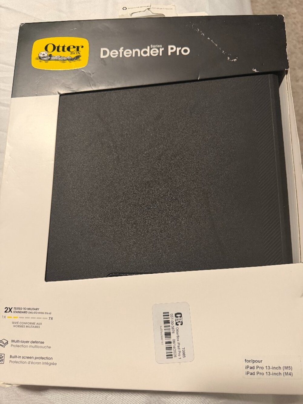 OtterBox Defender Series Pro Case - iPad Pro 13-inch (M5/M4) - Black